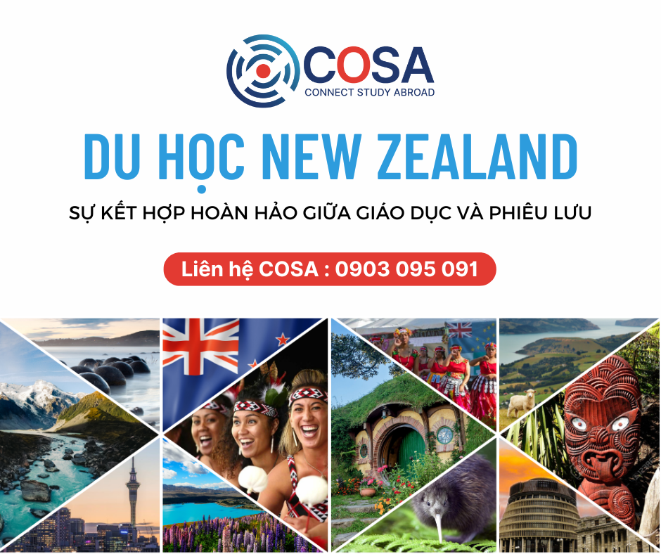 Du học New Zealand - Sự kết hợp hoàn hảo giữa giáo dục và phiêu lưu