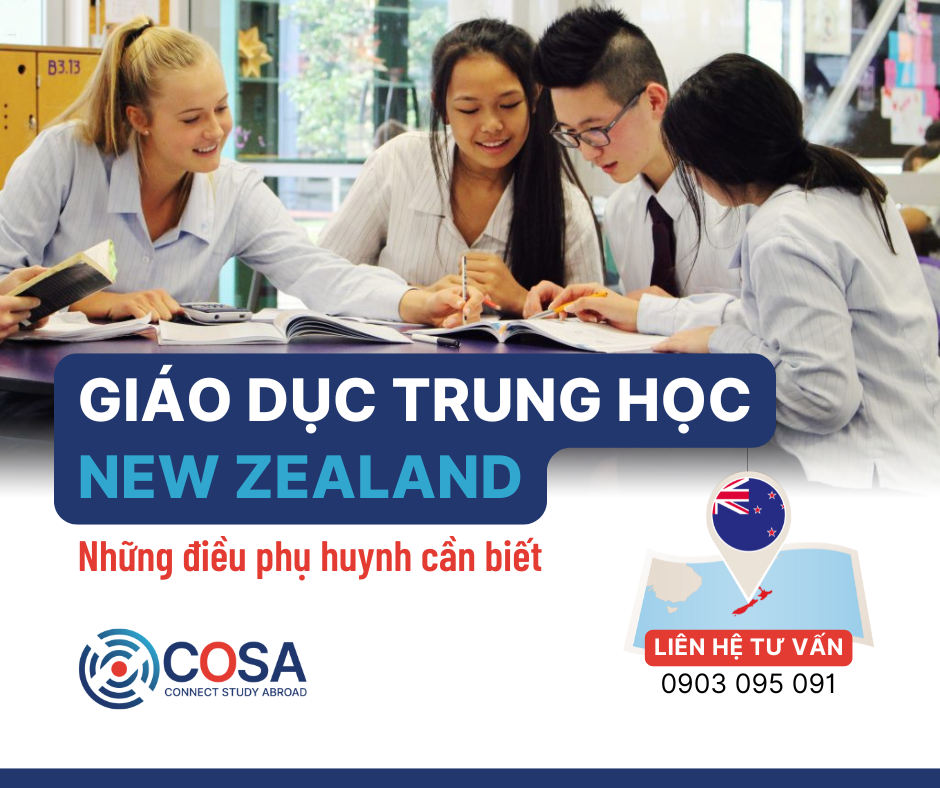 Giáo dục trung học New Zealand: Những điều phụ huynh cần biết