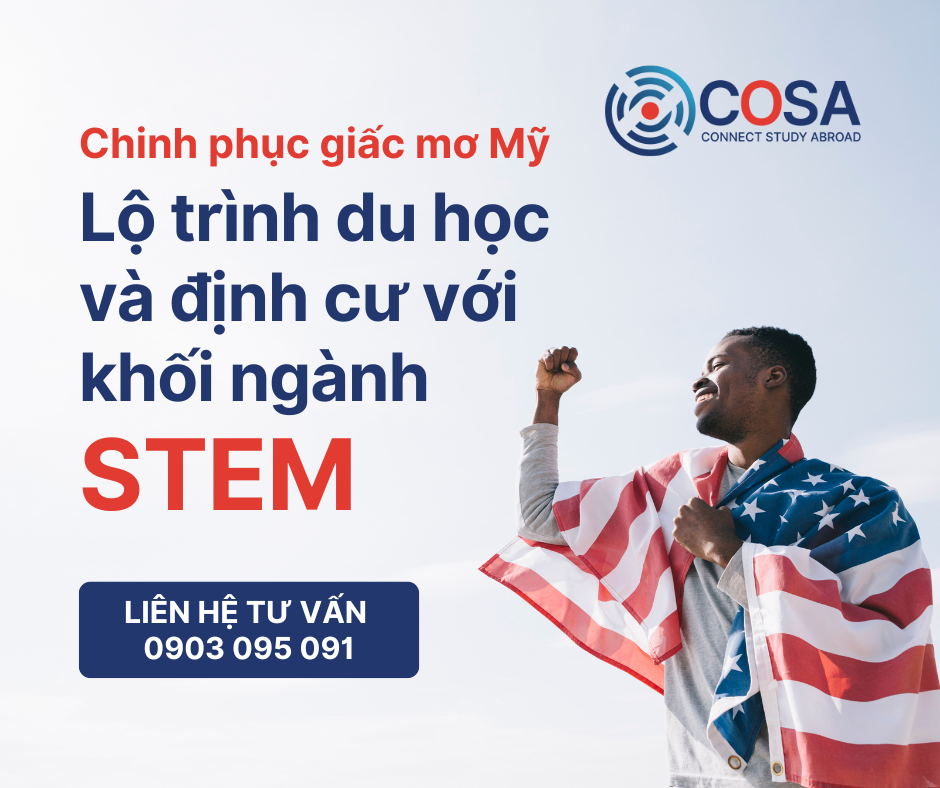 Lộ trình du học và định cư Mỹ với khối ngành STEM