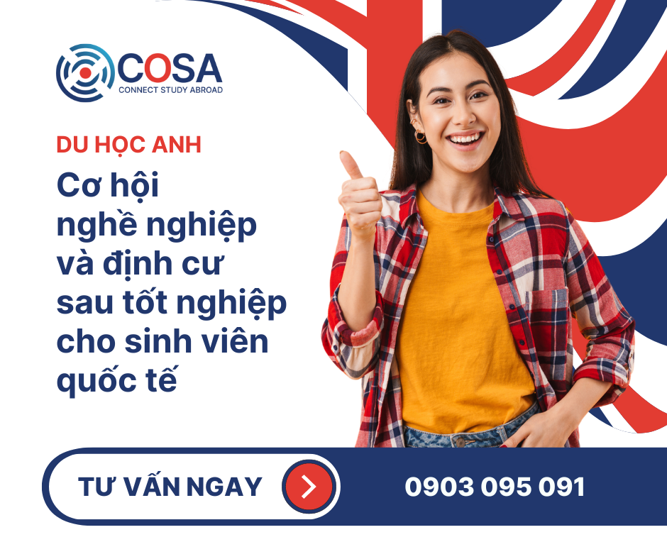 Du học Anh và Cơ hội làm việc sau tốt nghiệp
