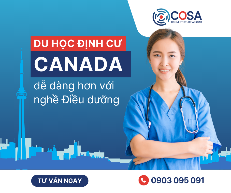 Du học định cư Canada dễ dàng hơn với nghề Điều dưỡng