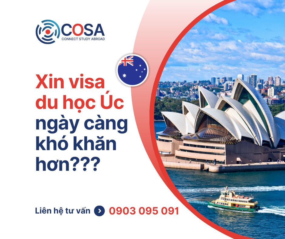 Xin visa du học Úc ngày càng khó khăn hơn?