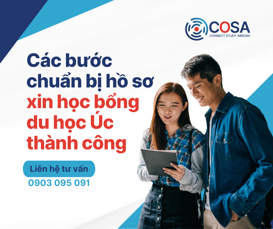 Các bước chuẩn bị hồ sơ xin học bổng du học Úc thành công
