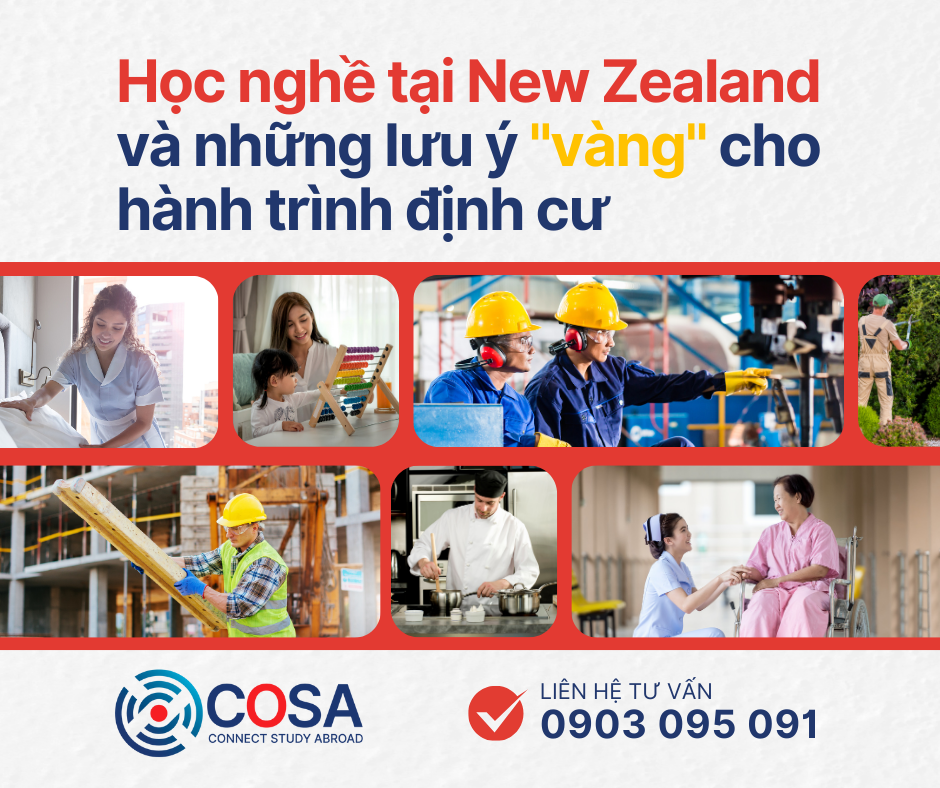 Học nghề tại New Zealand và những lưu ý “vàng” cho hành trình định cư