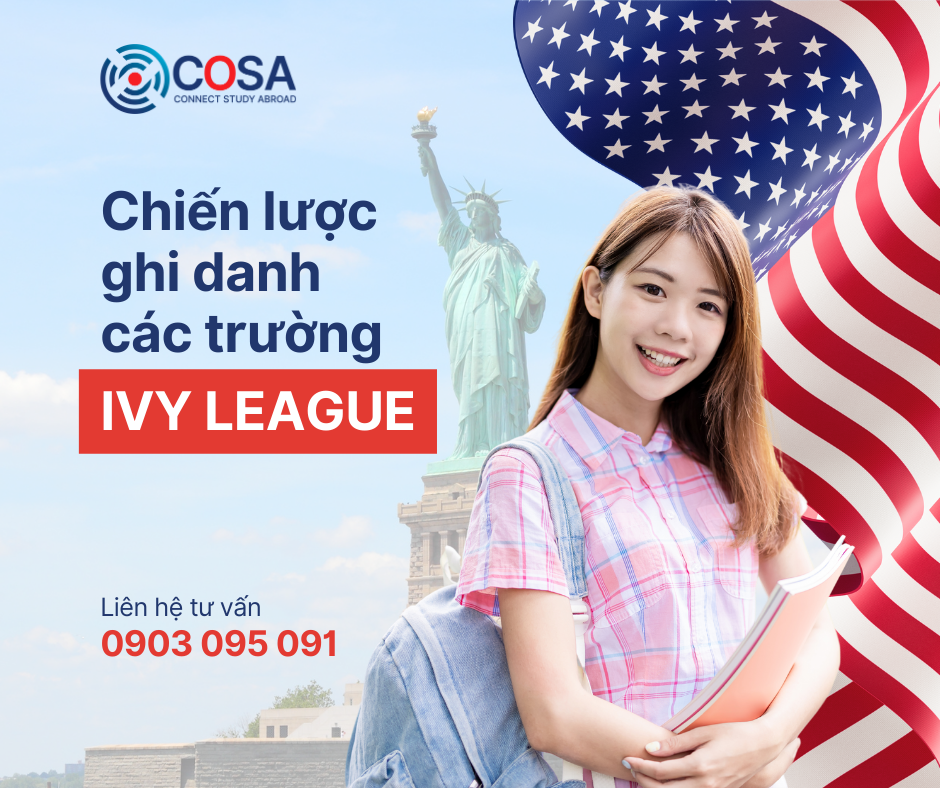 Chiến lược ghi danh các trường Ivy League Mỹ