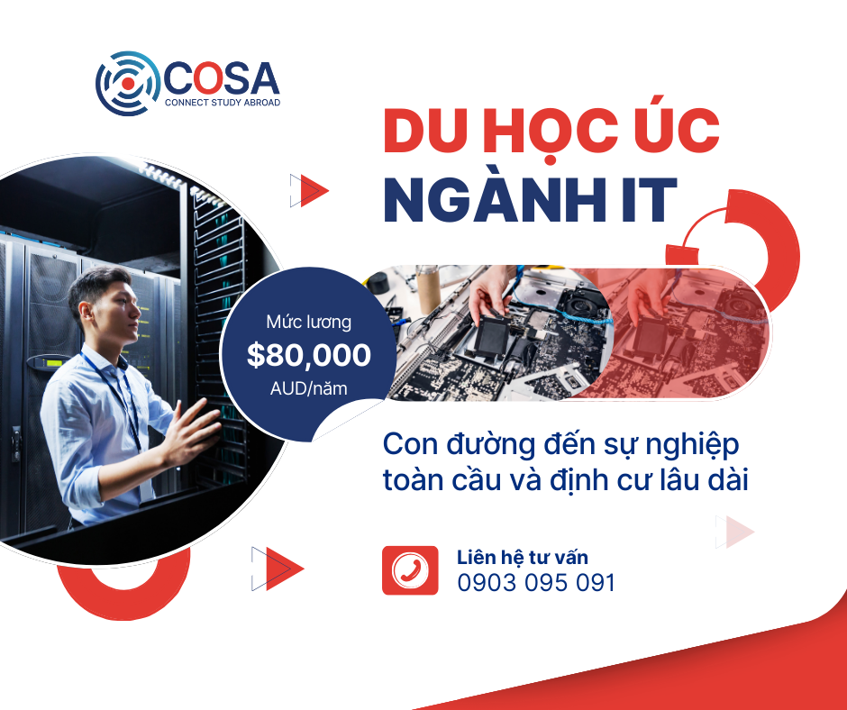 Du học Úc ngành IT: Con đường đến sự nghiệp toàn cầu và định cư lâu dài