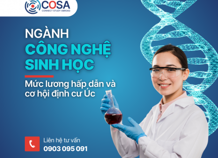 Sự phát triển của ngành Công nghệ Sinh học tại Úc mở ra cơ hội việc làm và định cư