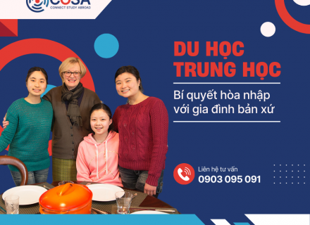 Du học Trung học: Bí quyết hòa nhập với gia đình bản xứ 
