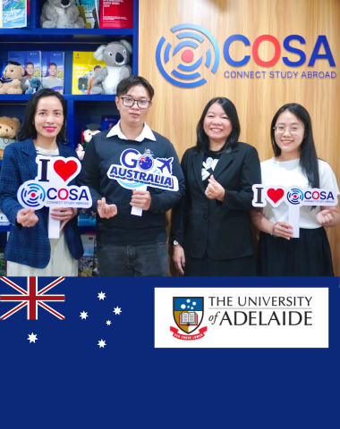 Nguyễn Phước Lộc – University of Adelaide, Úc